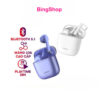 Tai nghe không dây bluetooth 5.1 tws - vivan liberty t220