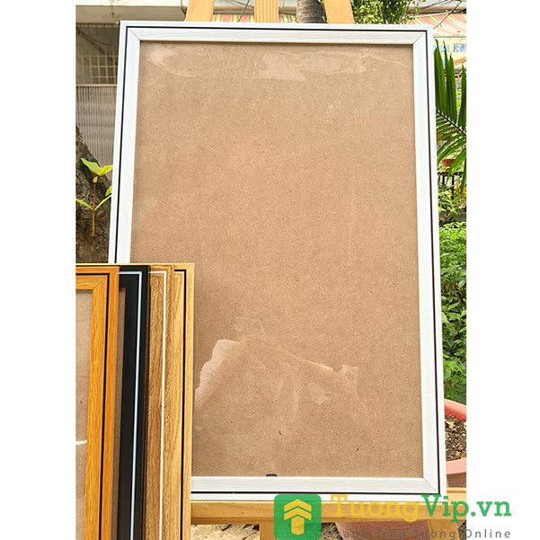Khung Ảnh - Khung Bằng Khen 40x60cm - Viền Khung Hiện Đại Composite,Mặt Mica Treo Tường