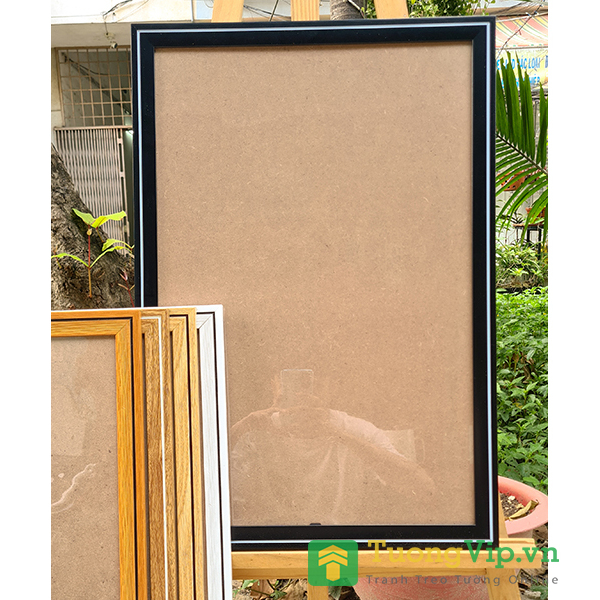 Khung Ảnh - Khung Bằng Khen 40x60cm - Viền Khung Hiện Đại Composite,Mặt Mica Treo Tường