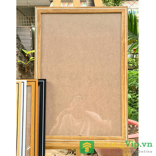 Khung ảnh - khung bằng khen 40x60cm - viền khung hiện đại composite,mặt mica treo tường