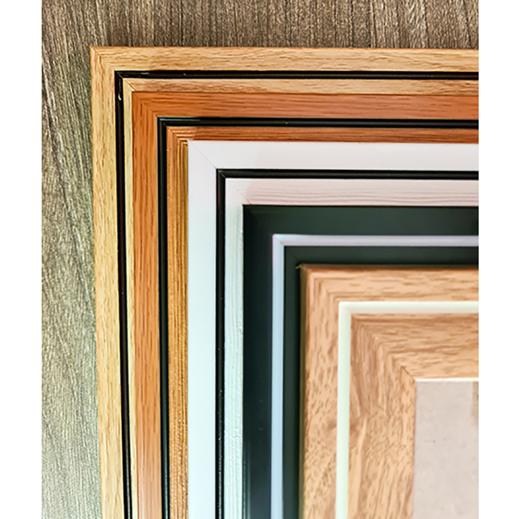 Khung Ảnh - Khung Bằng Khen 40x60cm - Viền Khung Hiện Đại Composite,Mặt Mica Treo Tường