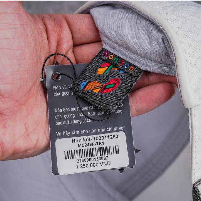 Nón Sơn chính hãng dành cho nam chất liệu vải lưới cao cấp MC249  - Hùng Nón Hiệu