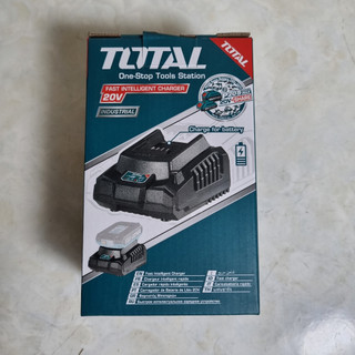 ĐẾ SẠC 20V TOTAL TFCLI2001 [CHÍNH HÃNG] CỤC SẠC [PIN LITHIUM 20V/2AH/4AH TOTAL INGCO]