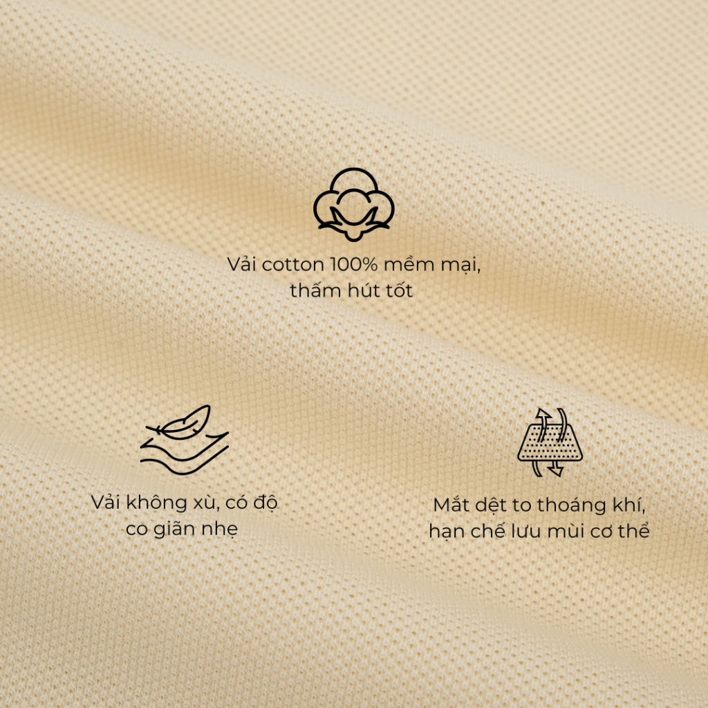 Áo thun polo nam local brand Ready trẻ trung, vải cotton 100% cao cấp, mềm mại, co giãn, thoáng mát, thấm hút tốt