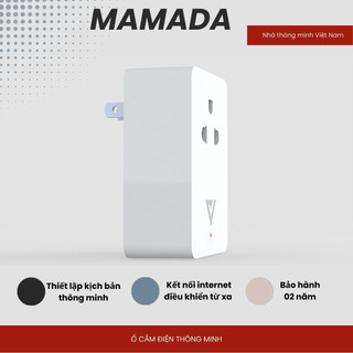 Ổ cắm điện thông minh ổ cắm điện wifi ổ điện hẹn giờ Vconnex