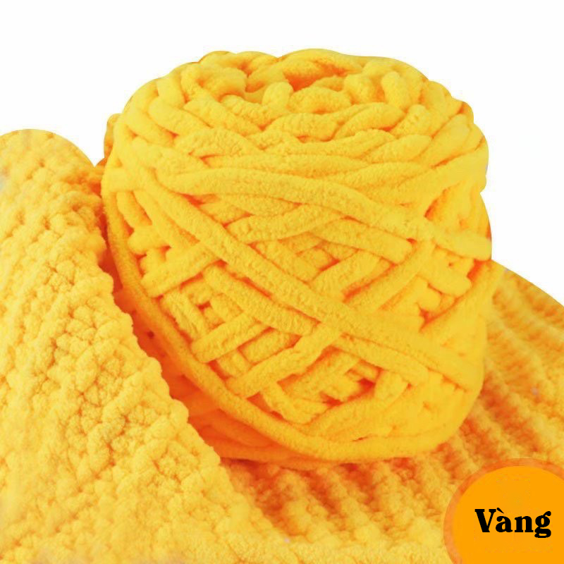 Len nhung đũa cuộn dài 100m làm đồ handmade, đan khăn, làm kẹp tóc handmade