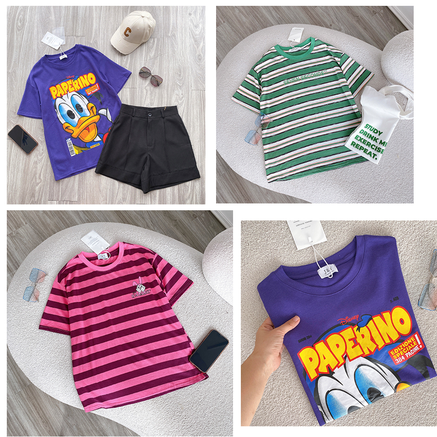 Áo phông QC chất đẹp , phom rộng thoải mái , nhiều hình