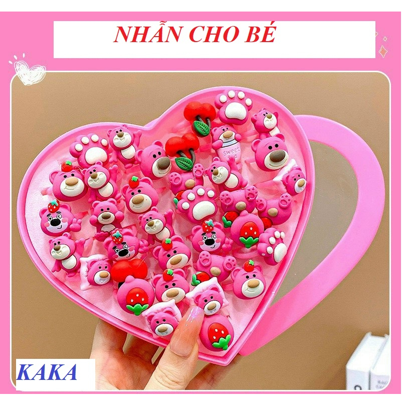 1 Chiếc nhẫn gấu dâu lotso cho bé