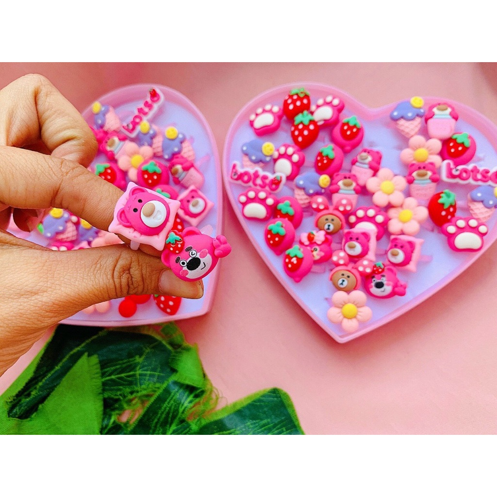 1 Chiếc nhẫn gấu dâu lotso cho bé