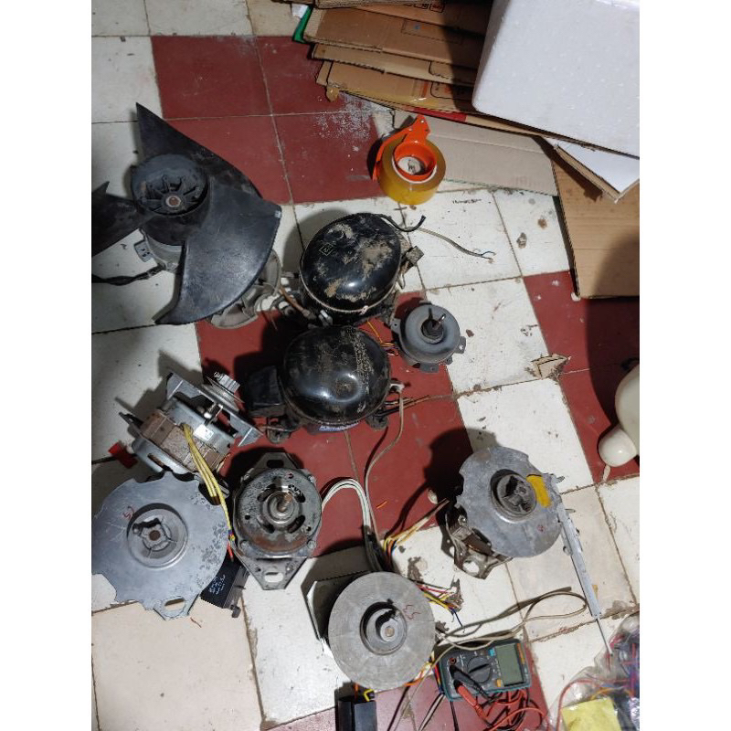 Motor máy giặt loại to khe dày rất nặng