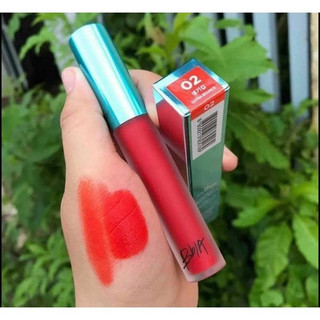 Son Bbia 02 màu đỏ cam (Son Kem Lì Bbia Last Velvet Lip Tint)