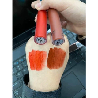 Son Bbia 02 màu đỏ cam (Son Kem Lì Bbia Last Velvet Lip Tint)