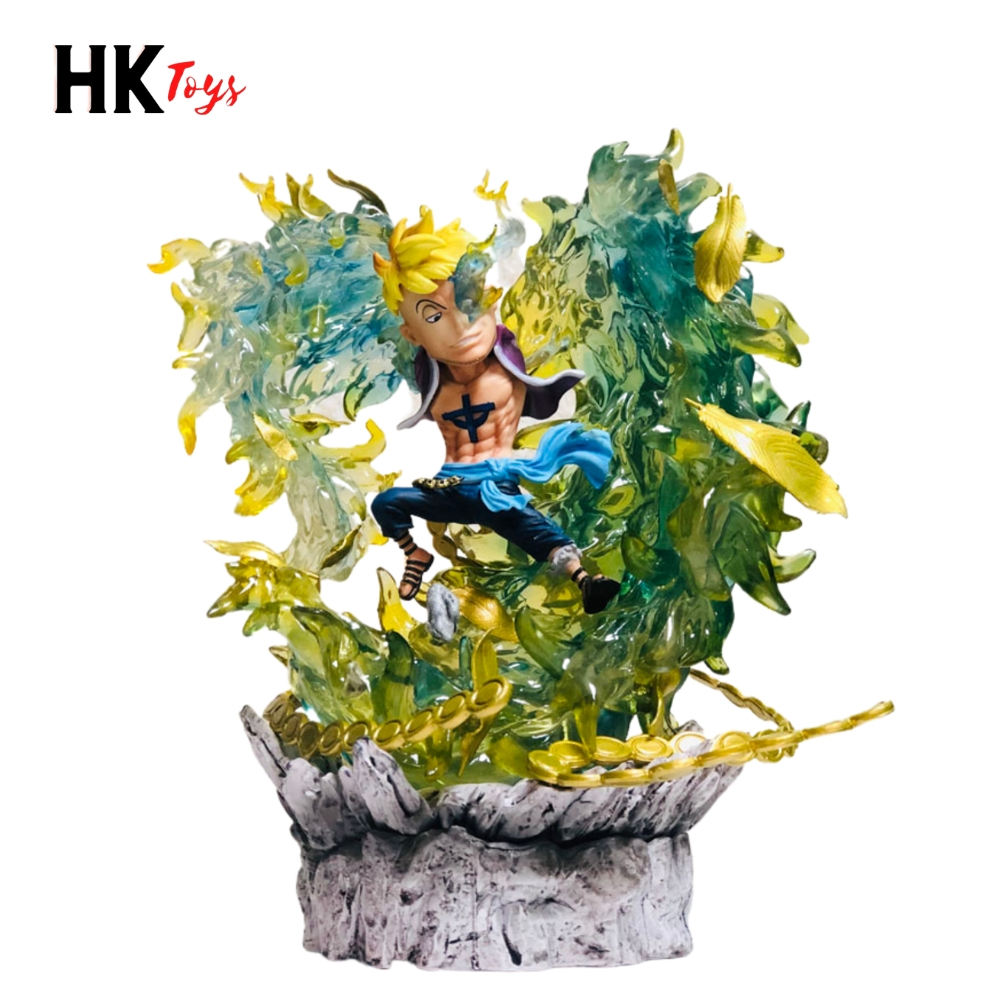 Mô hình One Piece Marco phượng hoàng G5 Cao 17cm trạng thái chiến đấu , figure mô hình one piece - H