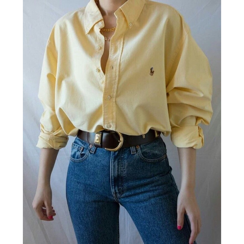 ÁO SƠ MI NAM/NỮ RL CHẤT COTTON OXFORD