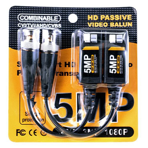 Video balun camera 5MP 8MP AHD/CVI/TVI chống nhiễu