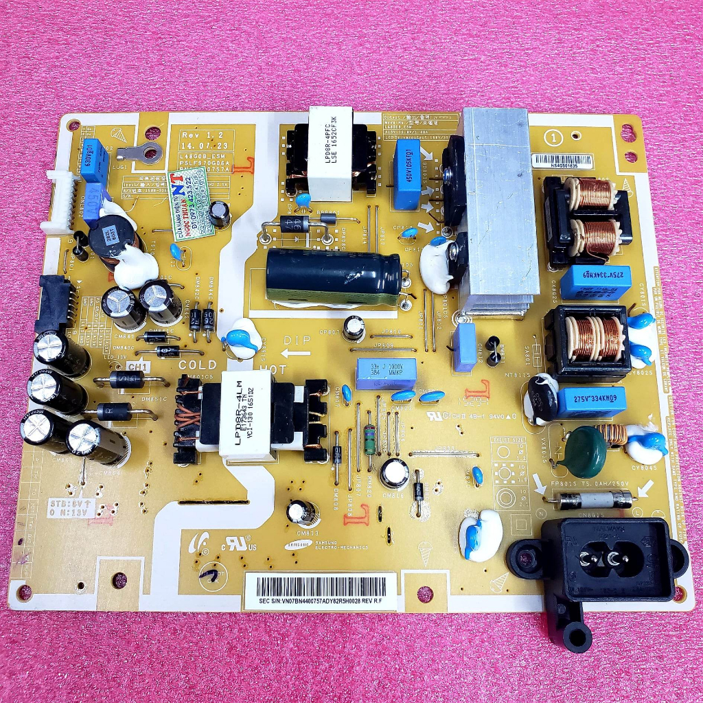 Bo nguồn Tivi SAMSUNG 40H5203, 48H5203 - HÀNG NGUYÊN ZIN, CHÍNH HÃNG