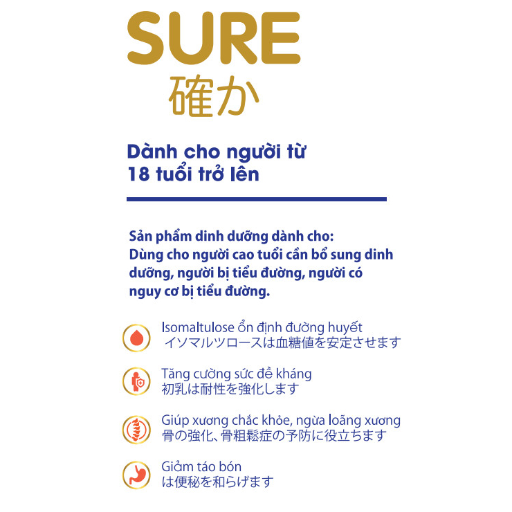 Sữa Momiji Sure 900g ngăn ngừa đột quỵ.
