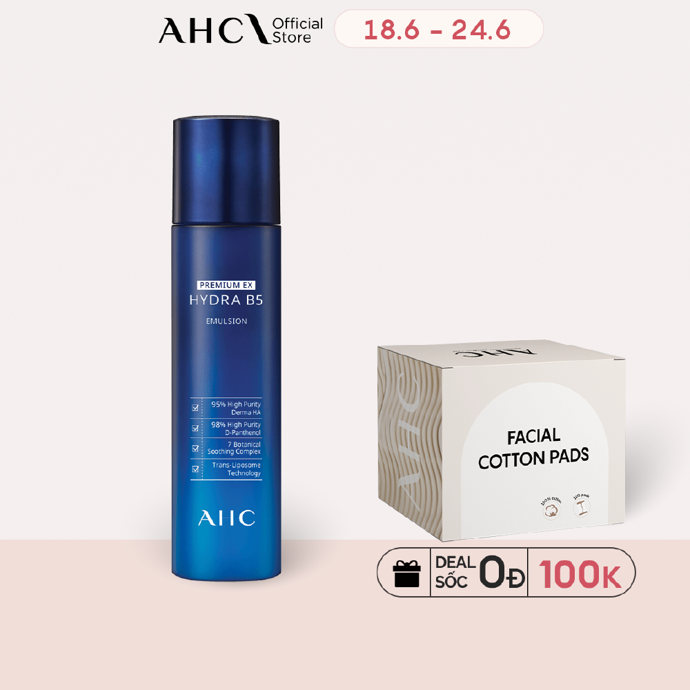 Sữa Dưỡng AHC Premium Ex Hydra B5 140ml