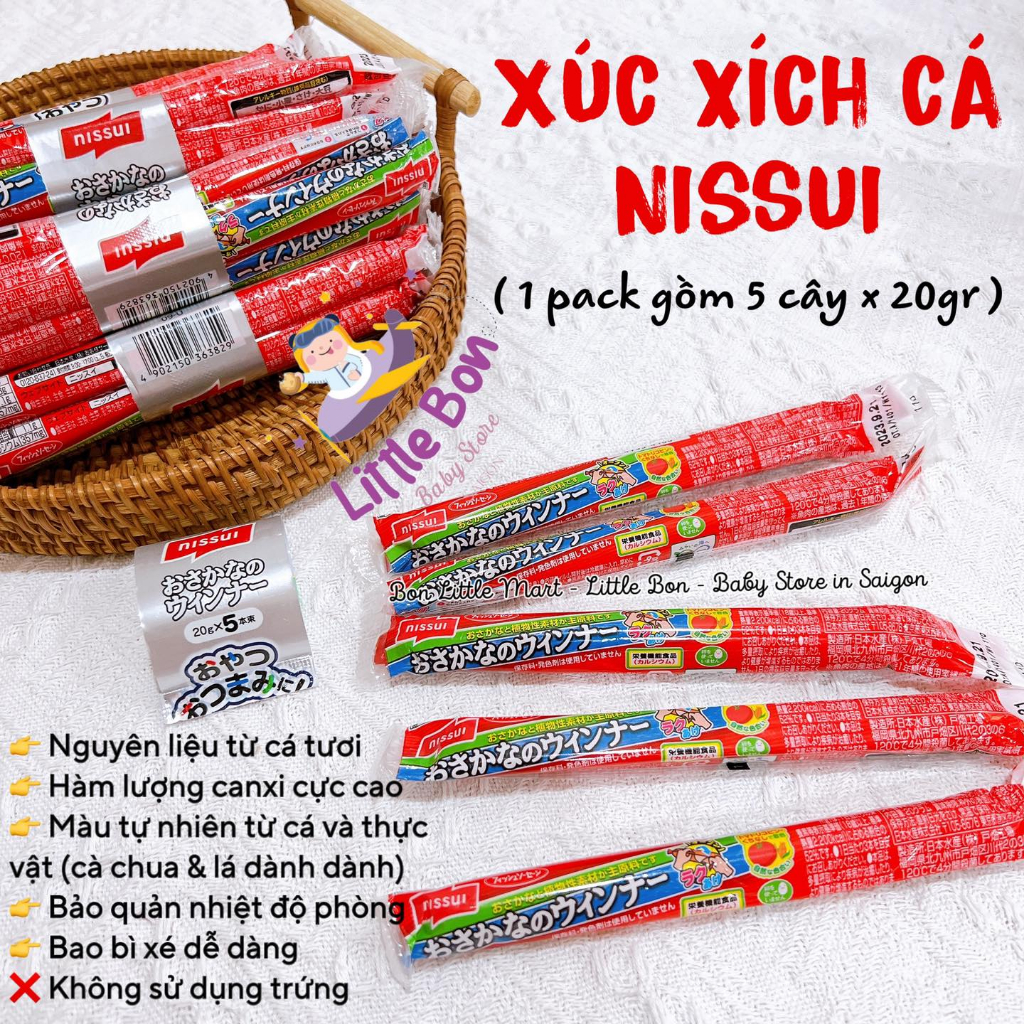 Xúc xích cá Nissui Nhật bay air_Date 21.09.23