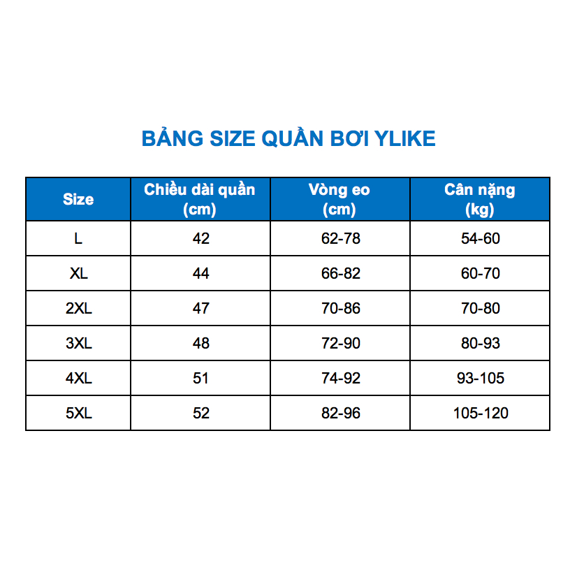 Quần Bơi Nam YLIKE Chuyên Nghiệp Chống Nước