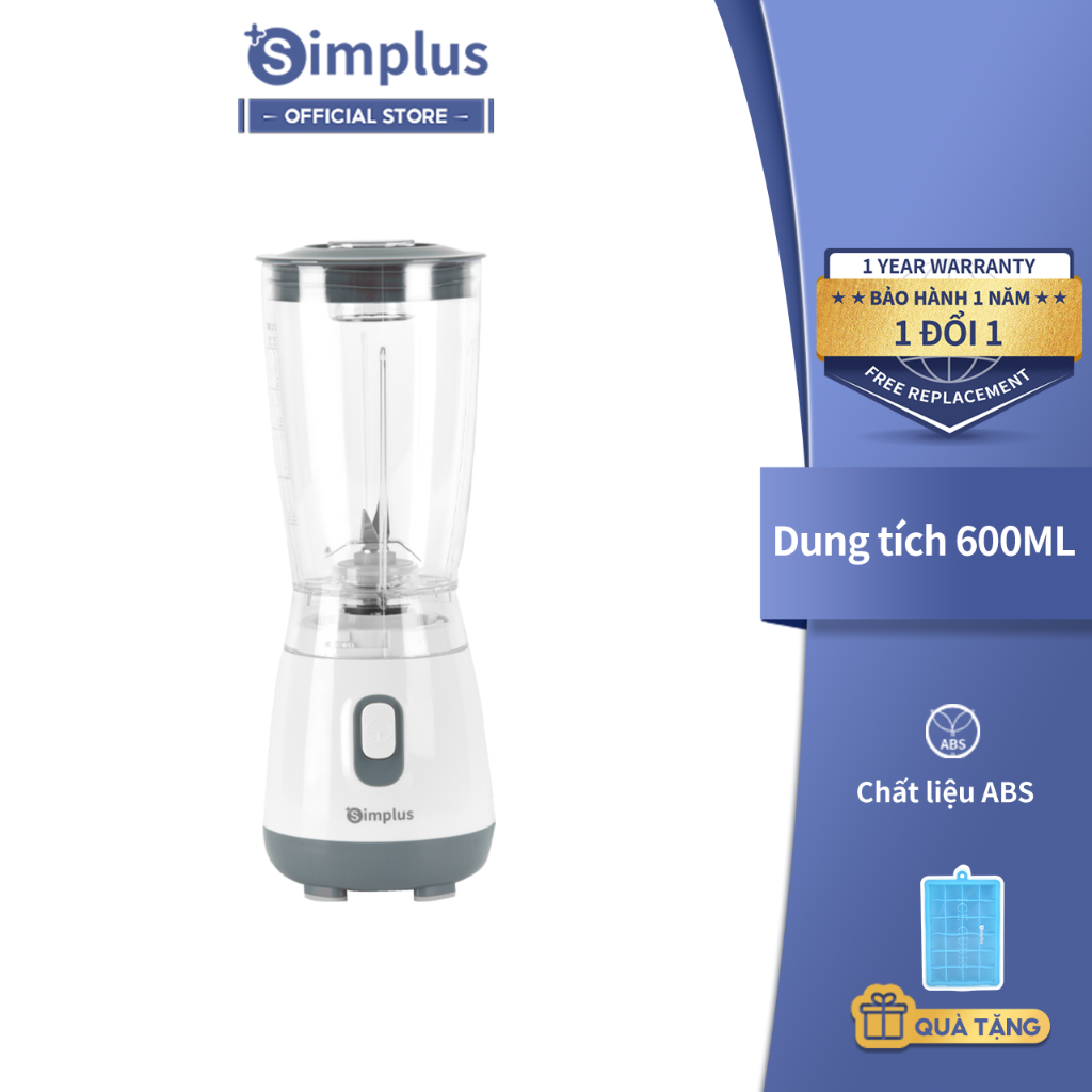 Máy xay sinh tố Simplus đa chức năng lợi xay nhanh các loại nước trái cây