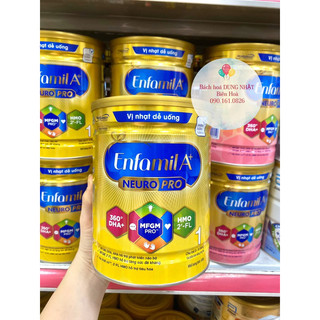 Sữa bột enfamil a+ số 1 830g date 2025 mẫu mới