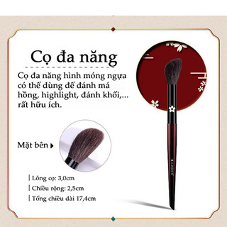 Cọ Trang Điểm Đa Năng LADES Red See