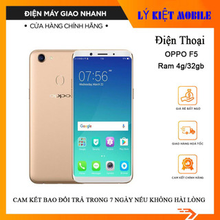 Điện thoại Oppo F5 ram 4g máy đẹp 99% không trầy