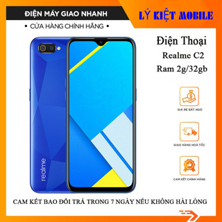 Điện thoại Realme C2 Ram 2G/32GB máy chính hãng