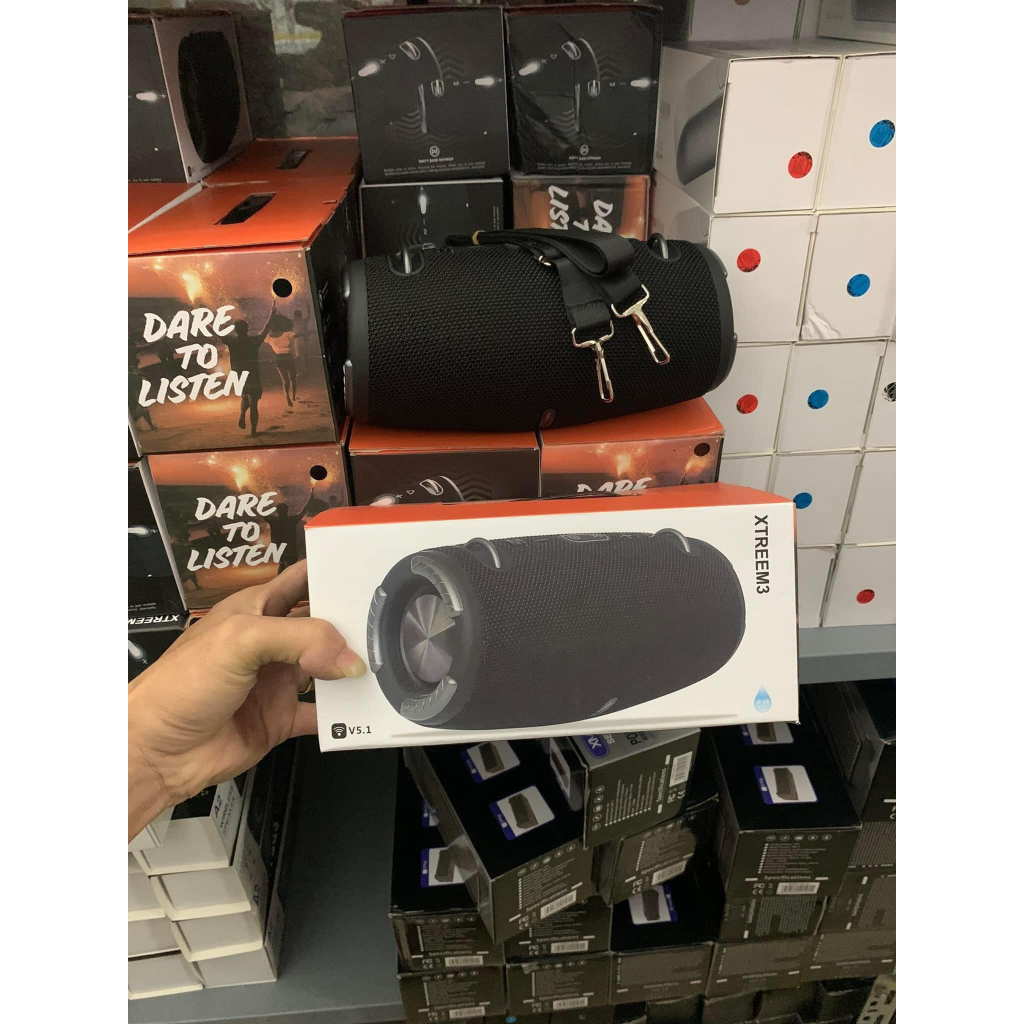 LOA BLUETOOTH XTREME 3 JBL Siêu Bass Nghe Nhạc Hay Bass Trầm Dùng Được Usb Thẻ Nhớ Cổng 3.5