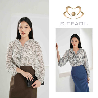 Áo sơ mi nữ thiết kế SPEARL - 22SF6816234