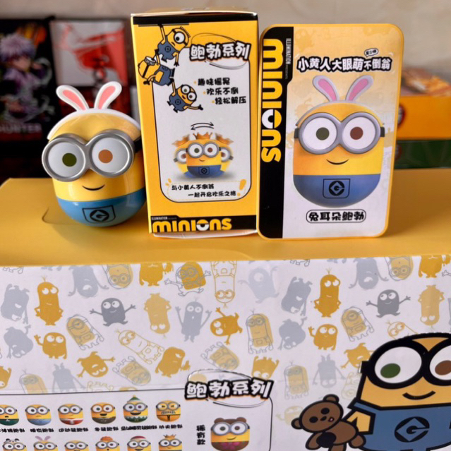 Blind box Minion Bob series - The rise of Gru -Hộp nhân phẩm