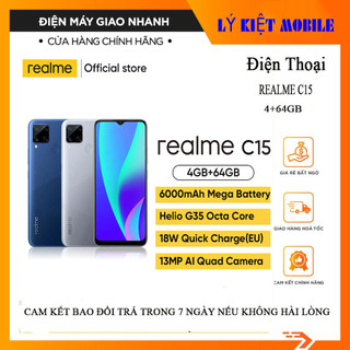 Điện thoại Realme C15 máy chính hãng