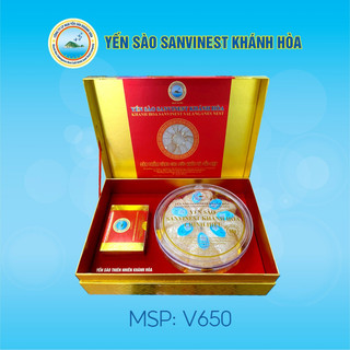  Yến sào Sanvinest Khánh Hòa Chính hiệu - Tổ yến sào tinh chế nguyên chất 50g - V650 