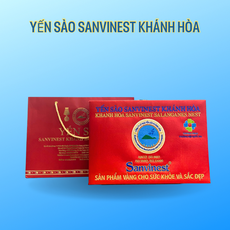 Yến sào Sanvinest Khánh Hòa Chính hiệu - Tổ Yến sào Tinh chế 50g - Q650