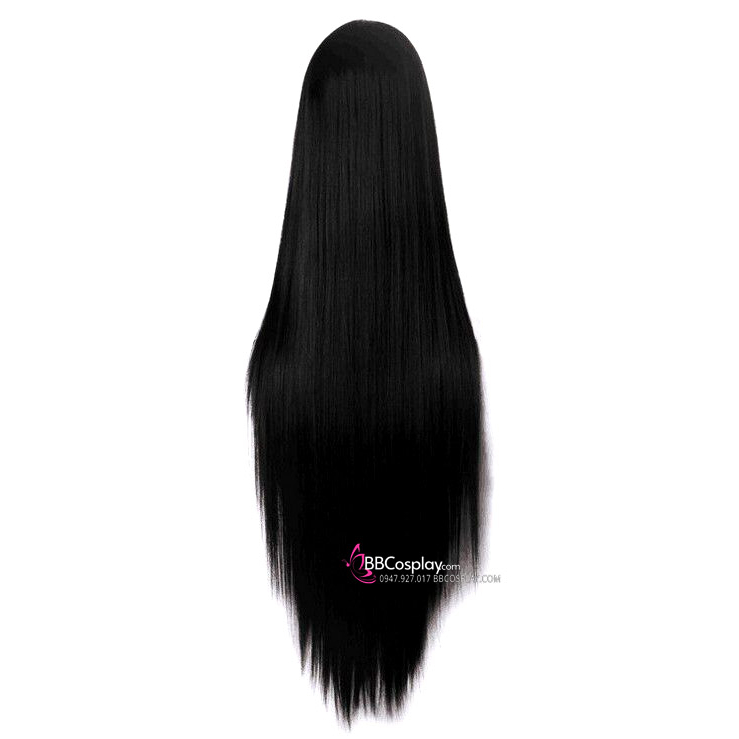 Tóc Đen 2 Mái Dài Cổ Trang 100Cm  - 7803