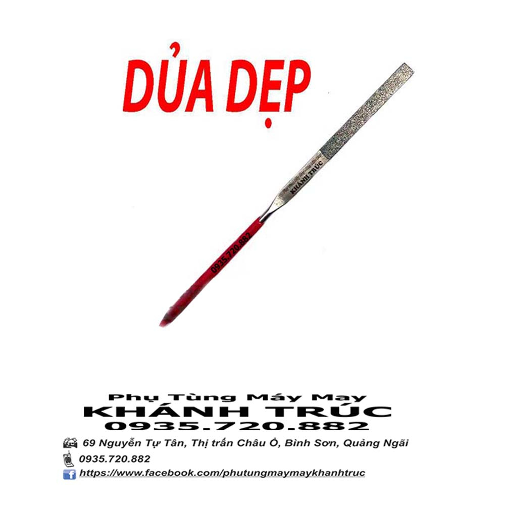 Dủa nhỏ Dẹp máy may  công nghiệp