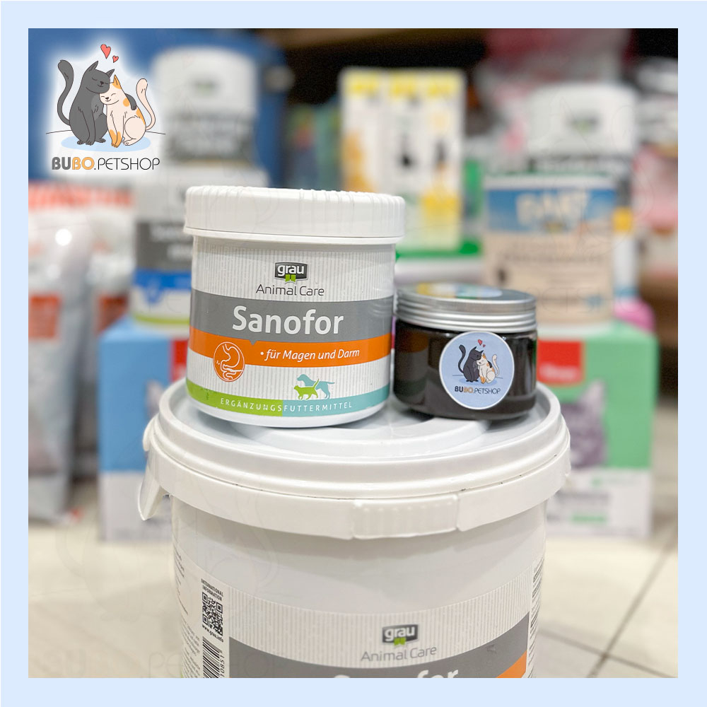 BÙN MOOR SANOFOR GRAU HỖ TRỢ TIÊU HÓA CHÓ MÈO NHẬP KHẨU ĐỨC CÓ BÁN LẺ