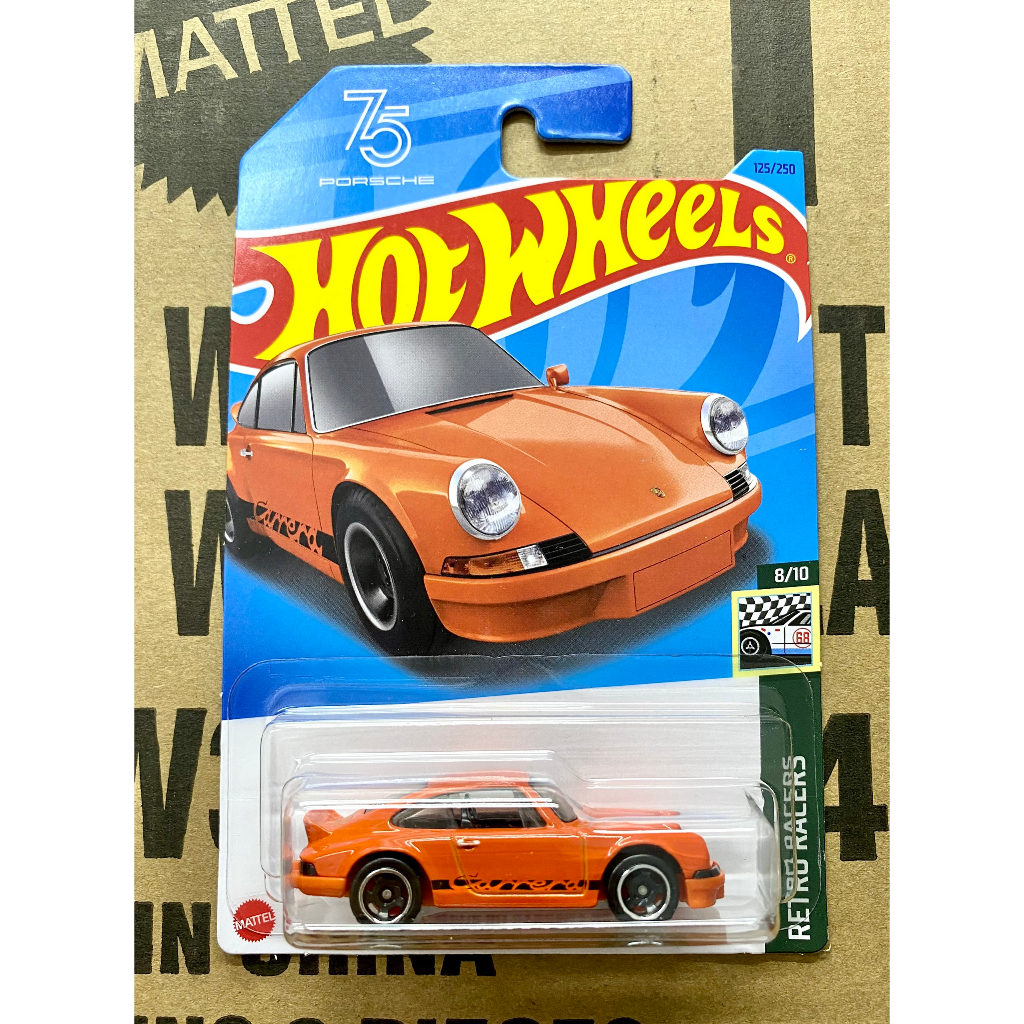 Hot Wheels Chính Hãng mẫu xe PORSCHE 911 CARRERA RS Mẫu mới 2023