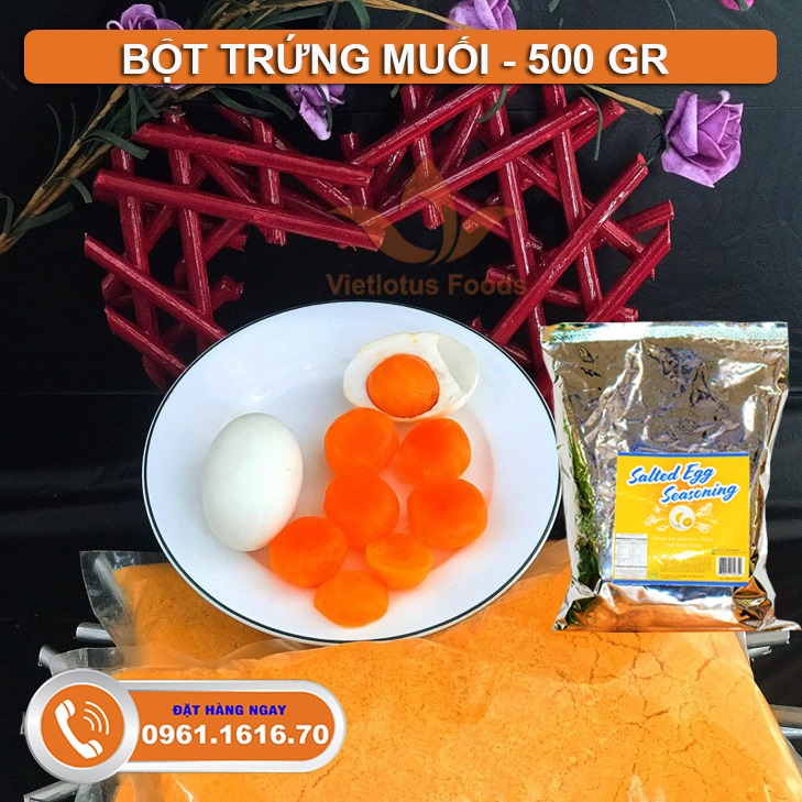 Bột trứng muối Salted Eggs Seasioning - Orange Chef túi 500g