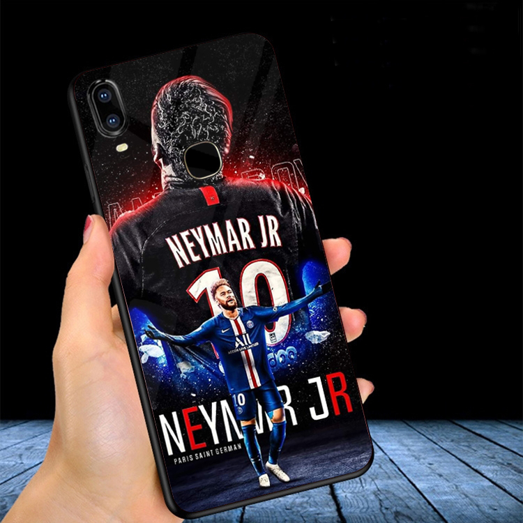 Ốp Lưng VIVO Y11 Mặt kính In hình NEYMAR