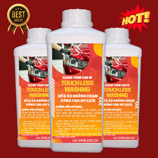 Dung dịch rửa xe bọt tuyết không chạm