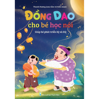 Sách bìa cứng đồng dao cho bé học nói không thấm nước