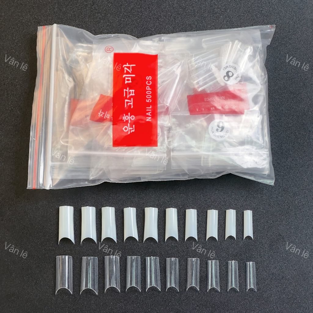 Móng ống tre gói 500 móng