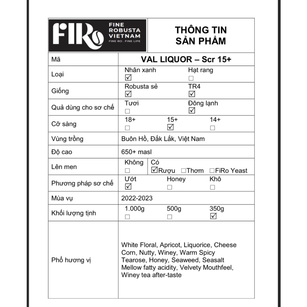 Fine Robusta Special 220G - cà phê espresso Ý MULO coffee hạt Robusta Specialty ngon rang vừa đậm đà hương thơm