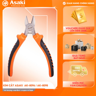 Kìm cắt 6 inch và 8 inch asaki ak-8096 ak-8098