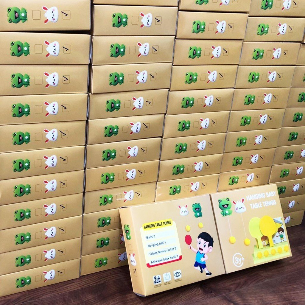 Đồ chơi đánh bóng bàn treo tường, giúp bé phát triển chiều cao và thể chất