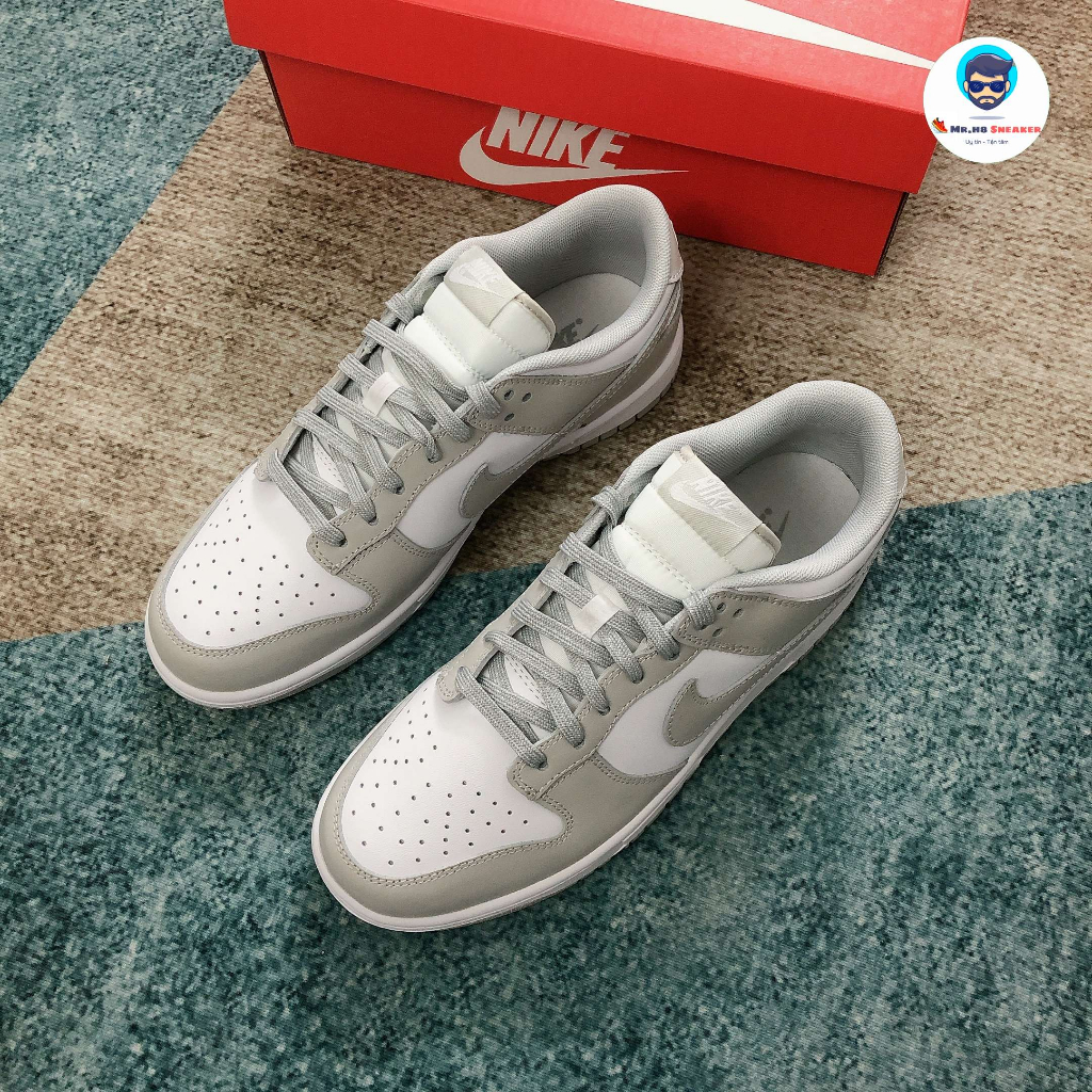 Giày SB dunk low Grey Fog - Bản Like.Au fullbox