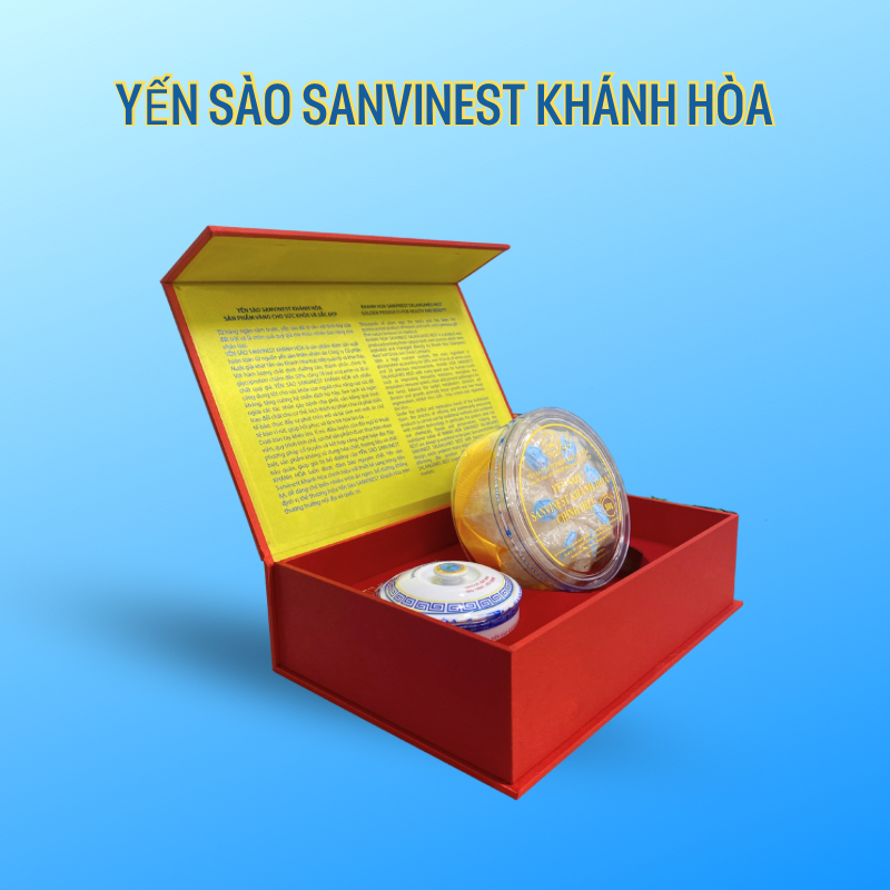 Yến sào Sanvinest Khánh Hòa Chính hiệu - Tổ Yến sào Tinh chế 100g - Q610