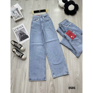 Quần Jeans Nữ Ống Cạp Cao